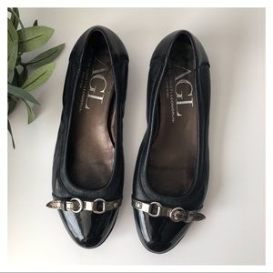 AGL Cap Toe Ballerina Flat